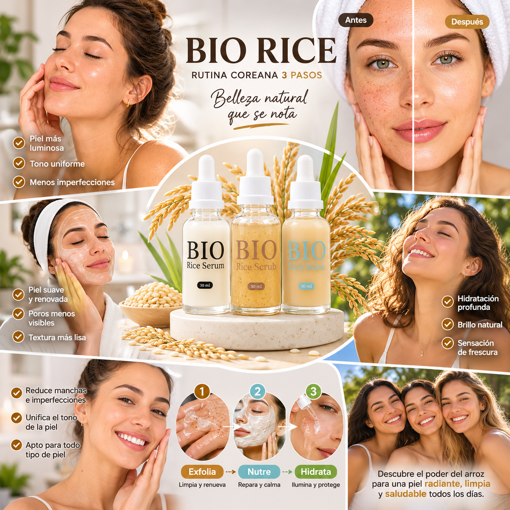 Kit BIO Rice 30ml