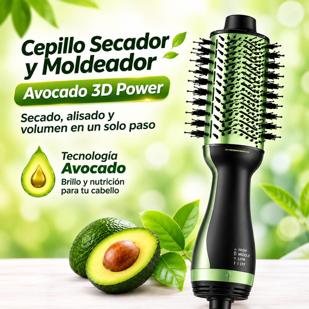 CEPILLO SECADOR AGUACATE PHDZ-01