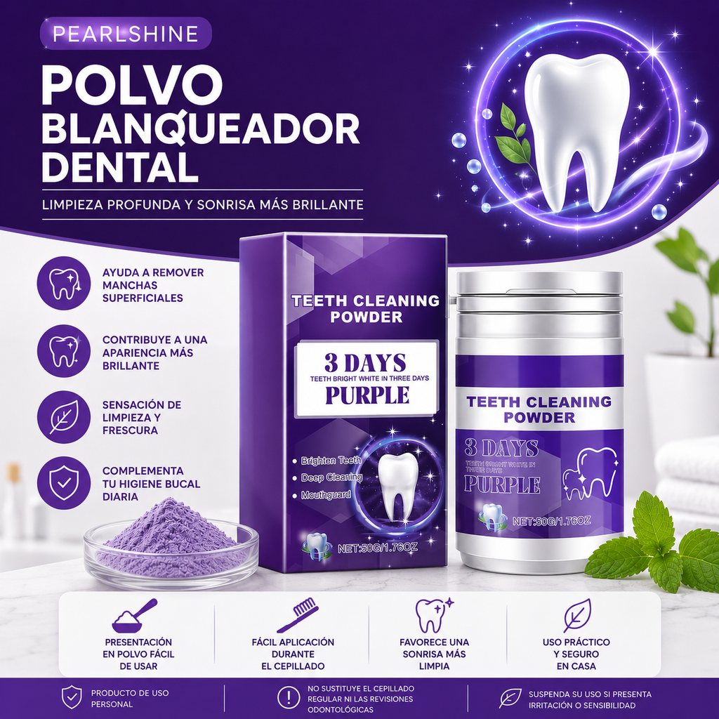 Polvo Blanqueador Dental