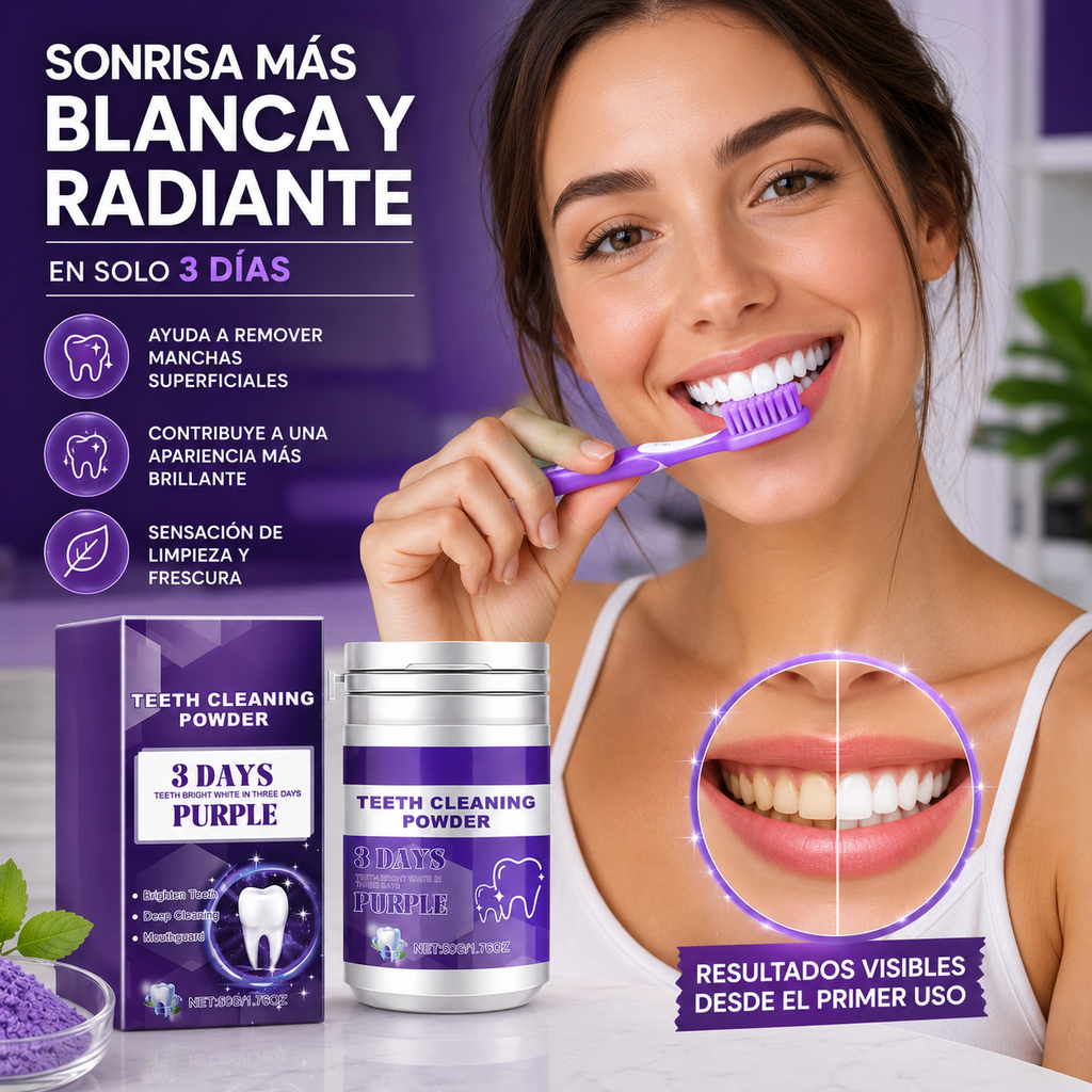 Polvo Blanqueador Dental