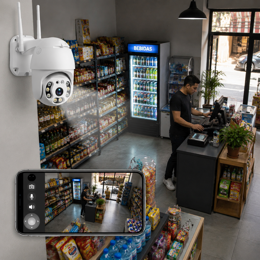 Camara Full Hd 2 Antenas Q21S V380pro