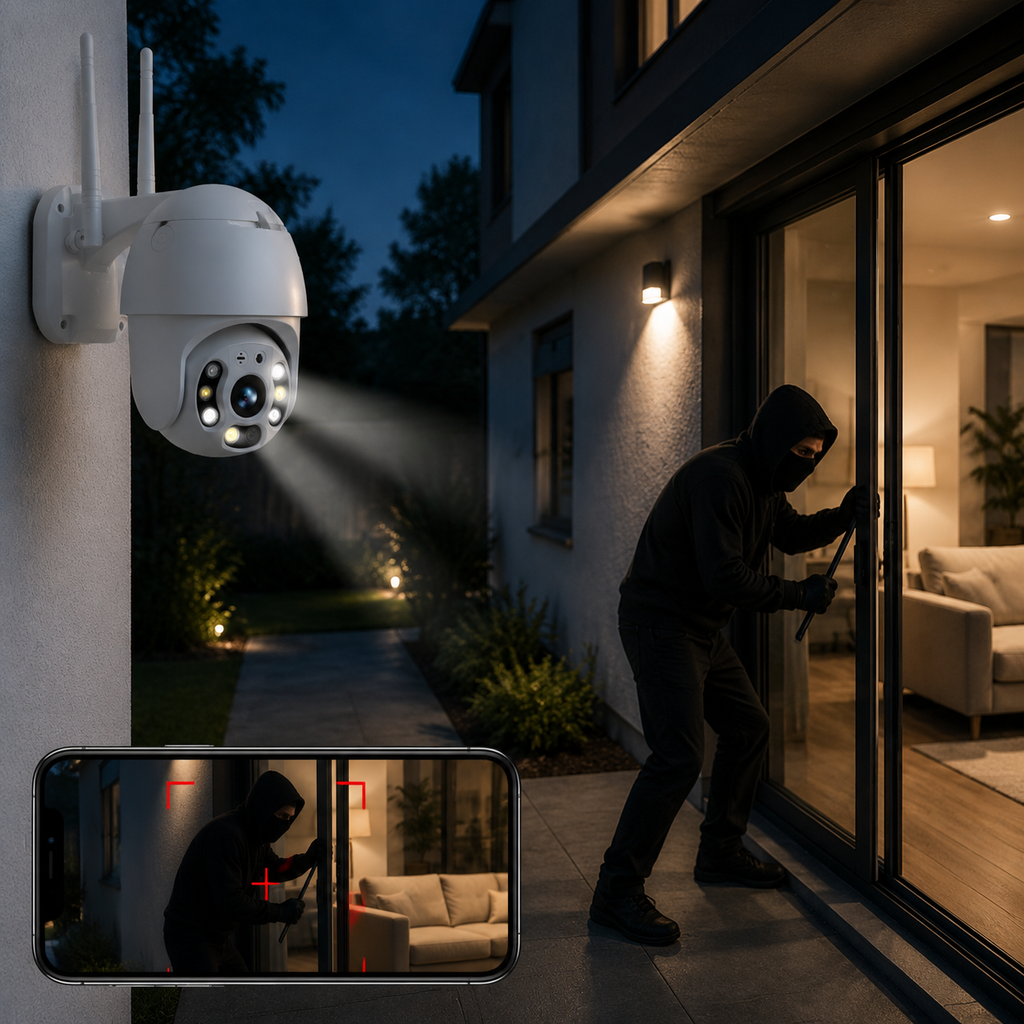 Camara Full Hd 2 Antenas Q21S V380pro