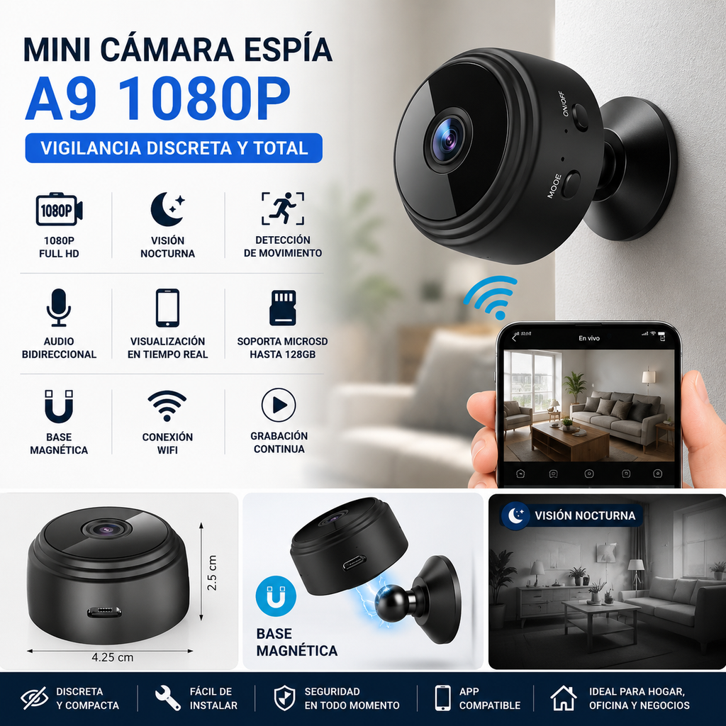 Camara Mini espía A9