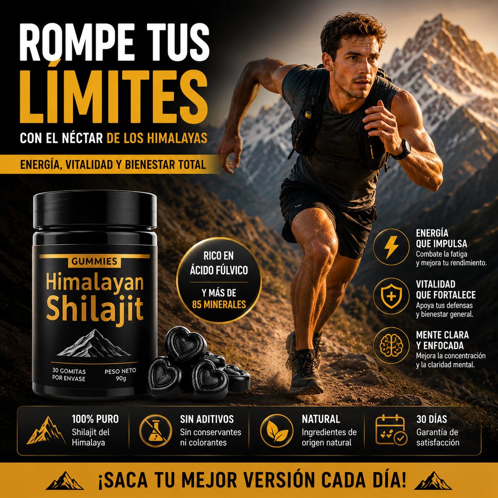 Shilajit Vital Gummies - Energía Ancestral en Cada Bocado