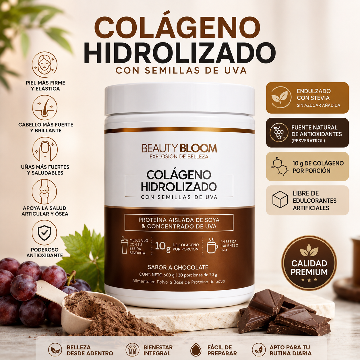 Colágeno Hidrolizado (600 g)