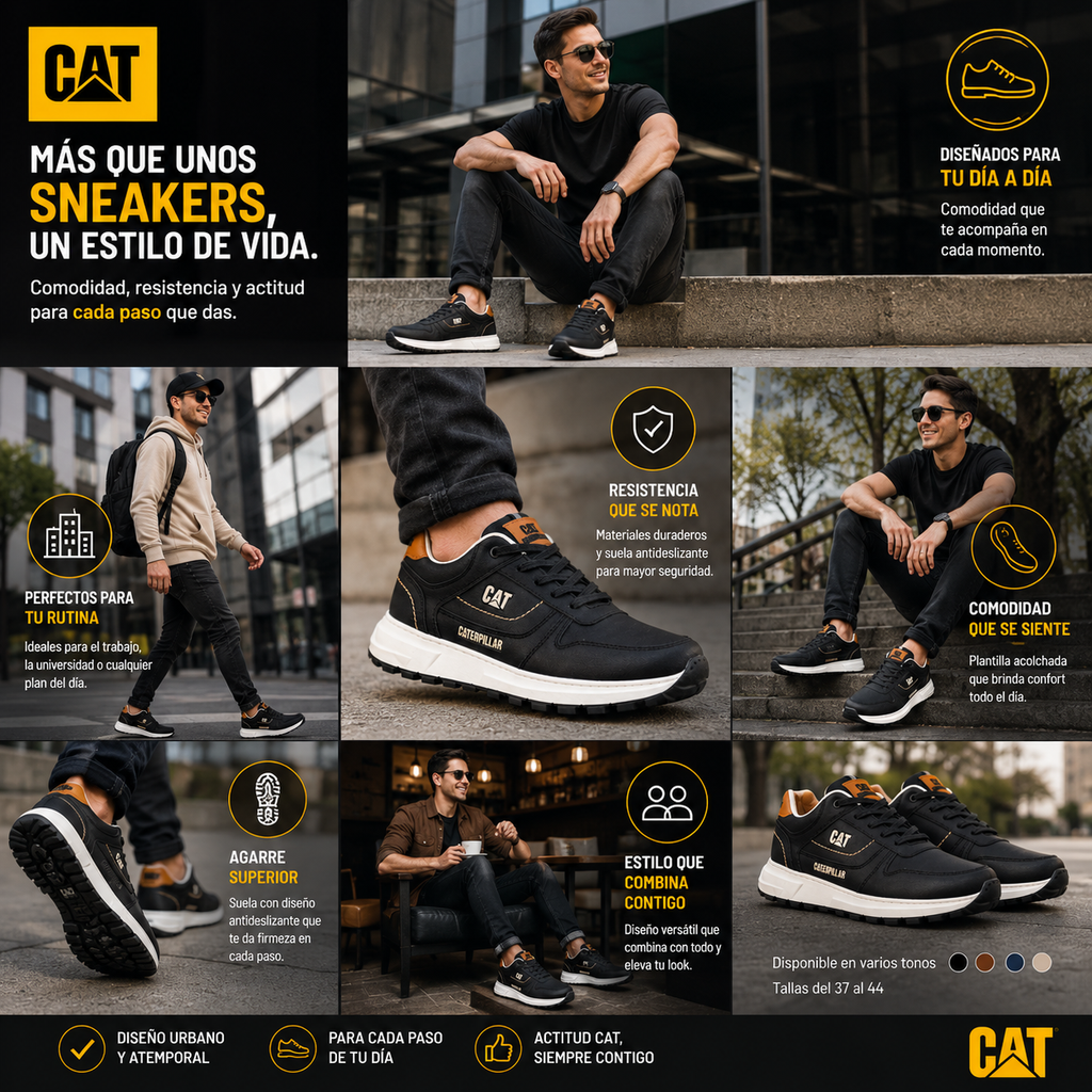 Tenis Sneakers CAT