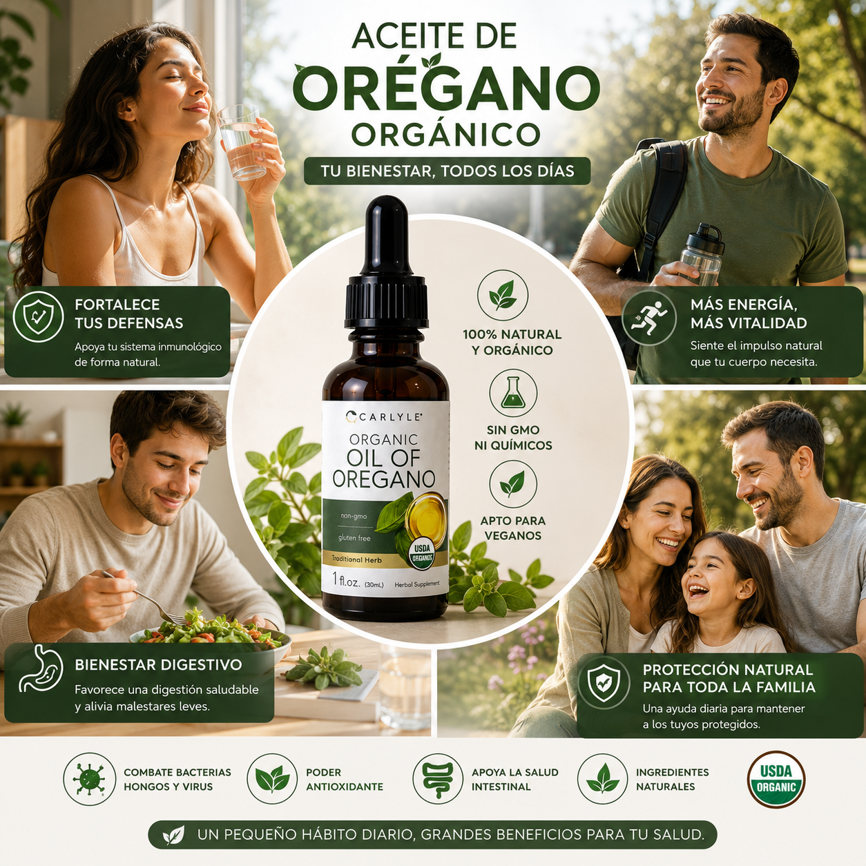 Aceite de Orégano Natural